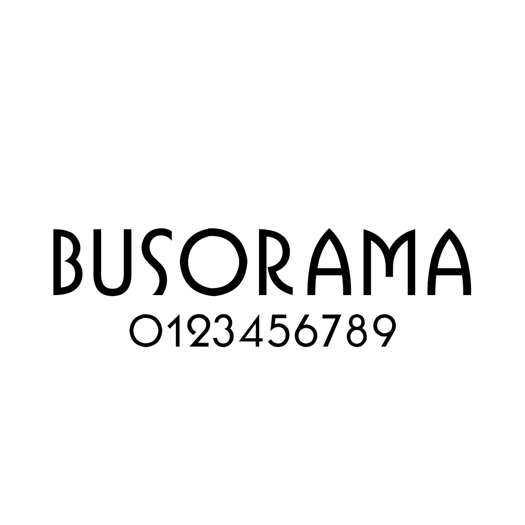 Skrifttype 2: Busorama